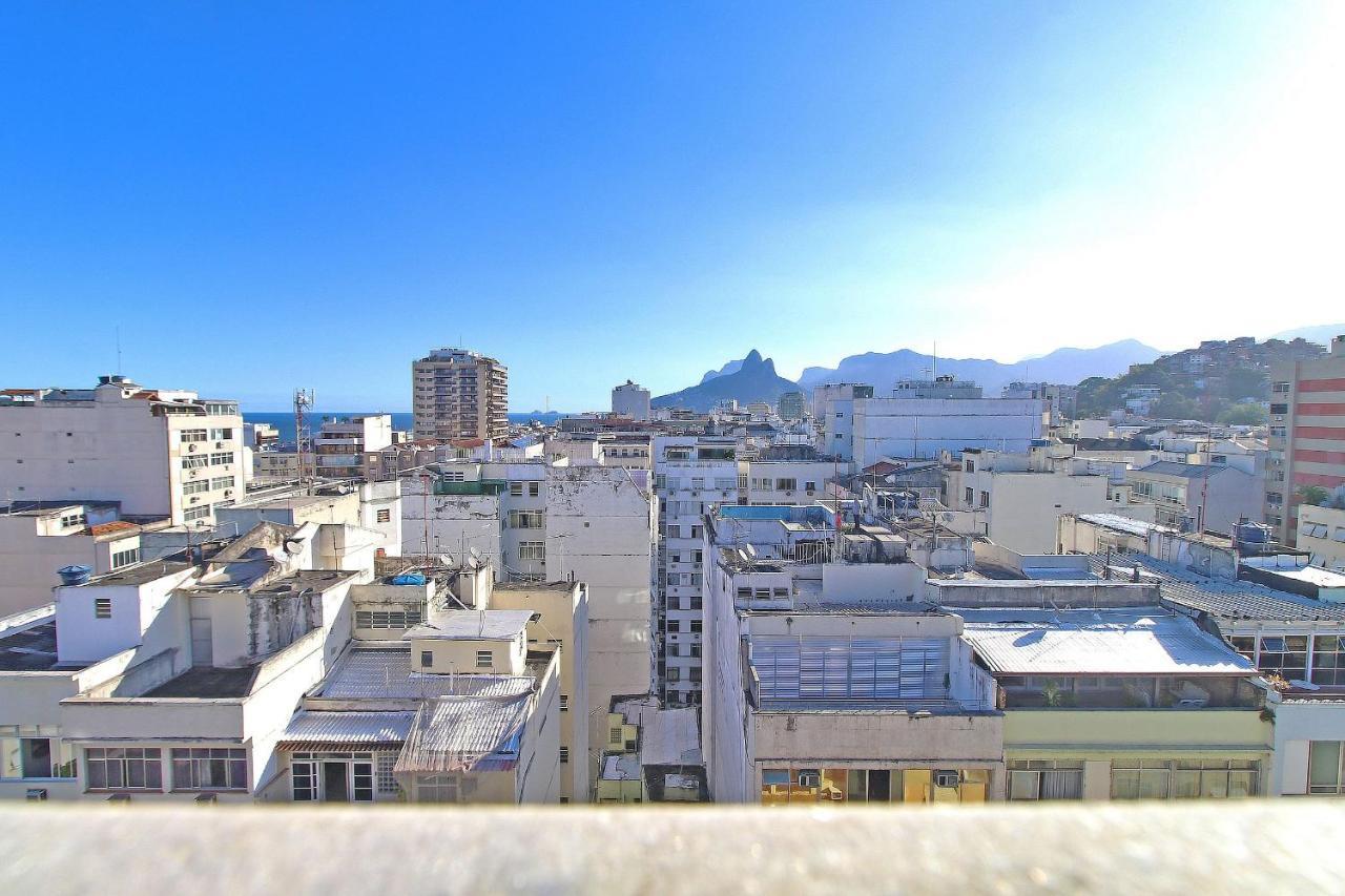 Linda cobertura duplex de 2 quartos com terraço, piscina e vista para Ipanema! Rio de Janeiro Extérieur photo